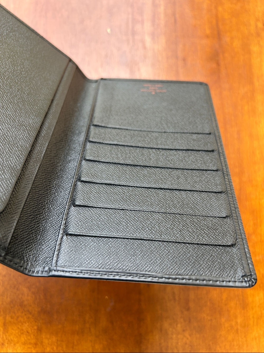 Louis Vuitton Epi long wallet, black - Picture 7 of 16